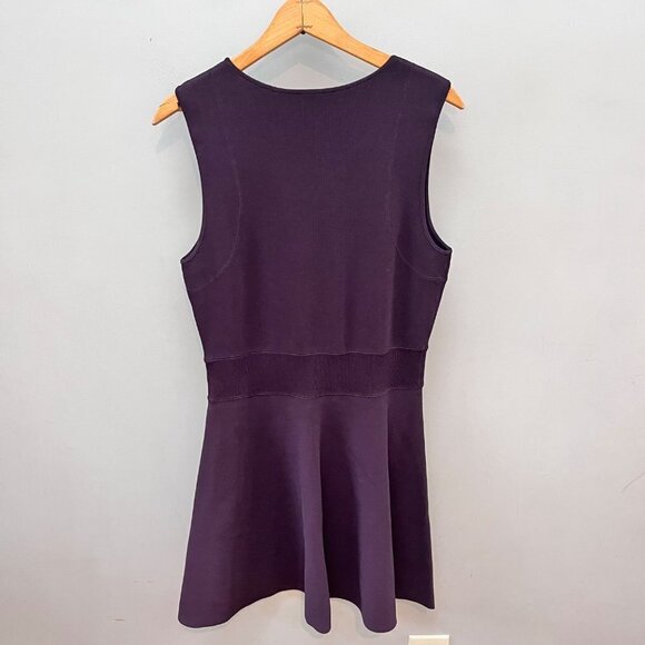 Theory Dominay Ventura Knit Flare Dress- Size L - Picture 4 of 7